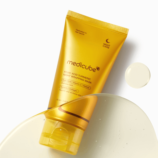 Medicube - Kojic Acid Turmeric Night Wrapping Mask 75ML - AU Beauty Bazaar