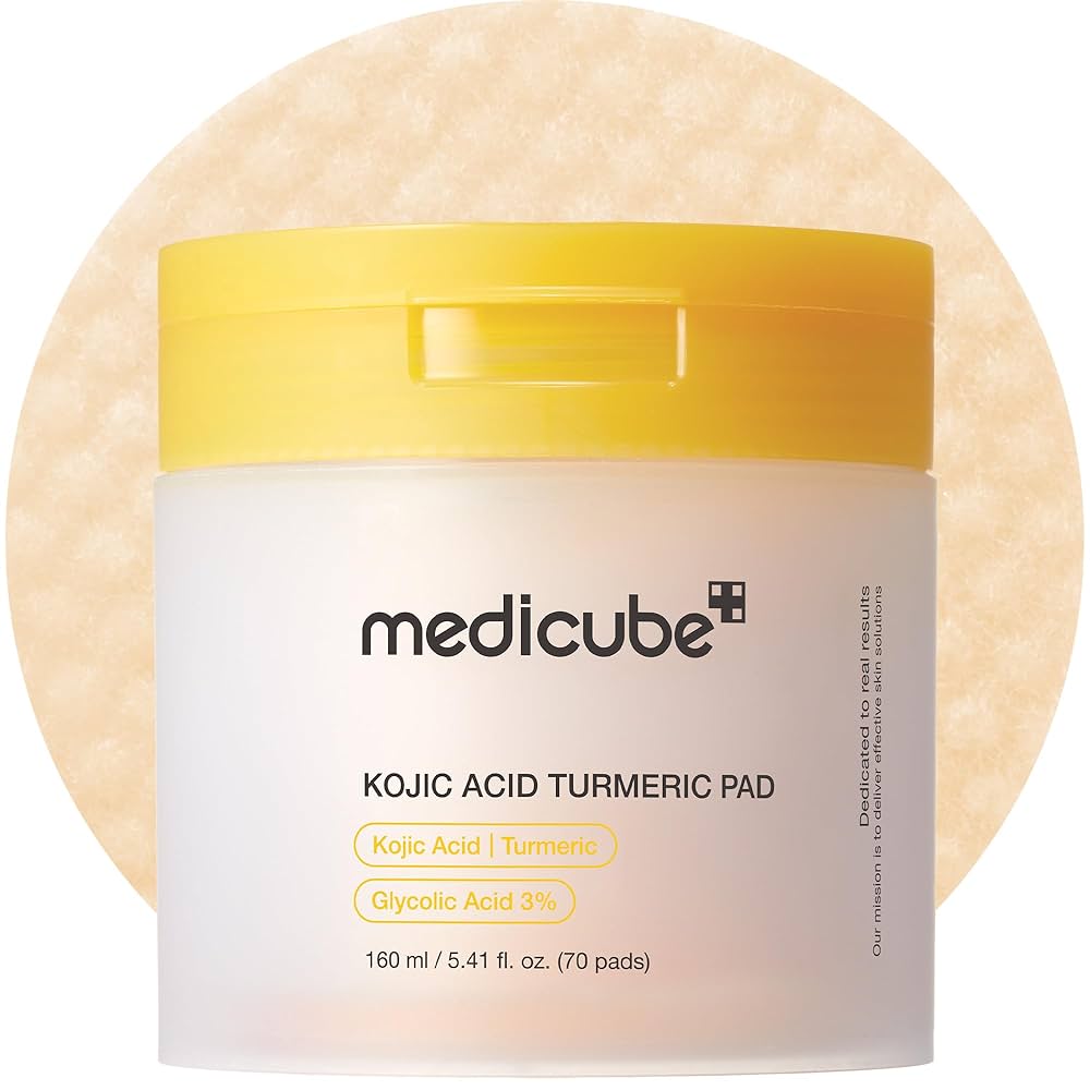 Medicube - KOJIC ACID TURMERIC PAD 70pcs - AU Beauty Bazaar