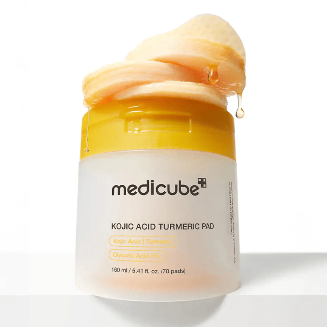 Medicube - KOJIC ACID TURMERIC PAD 70pcs - AU Beauty Bazaar