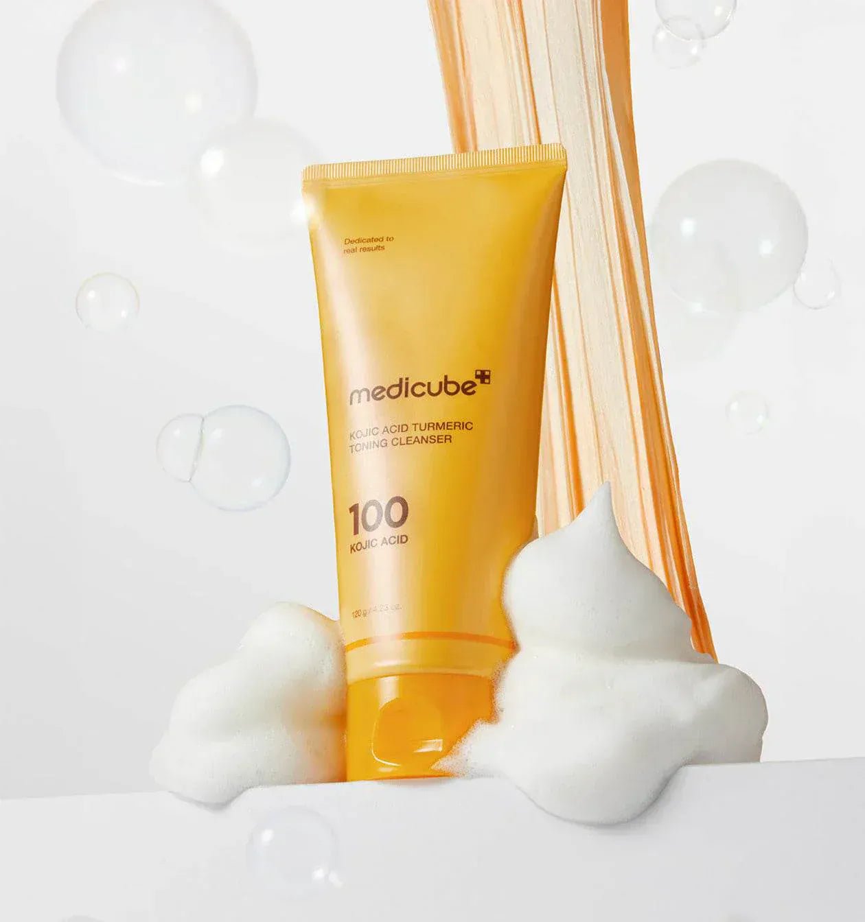 Medicube - KOJIC ACID TURMERIC TONING CLEANSER 120g - AU Beauty Bazaar