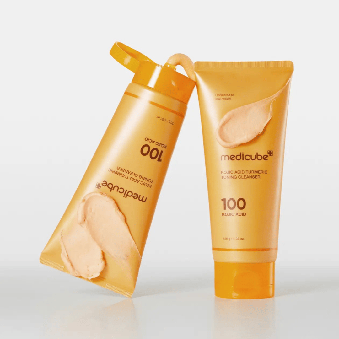 Medicube - KOJIC ACID TURMERIC TONING CLEANSER 120g - AU Beauty Bazaar