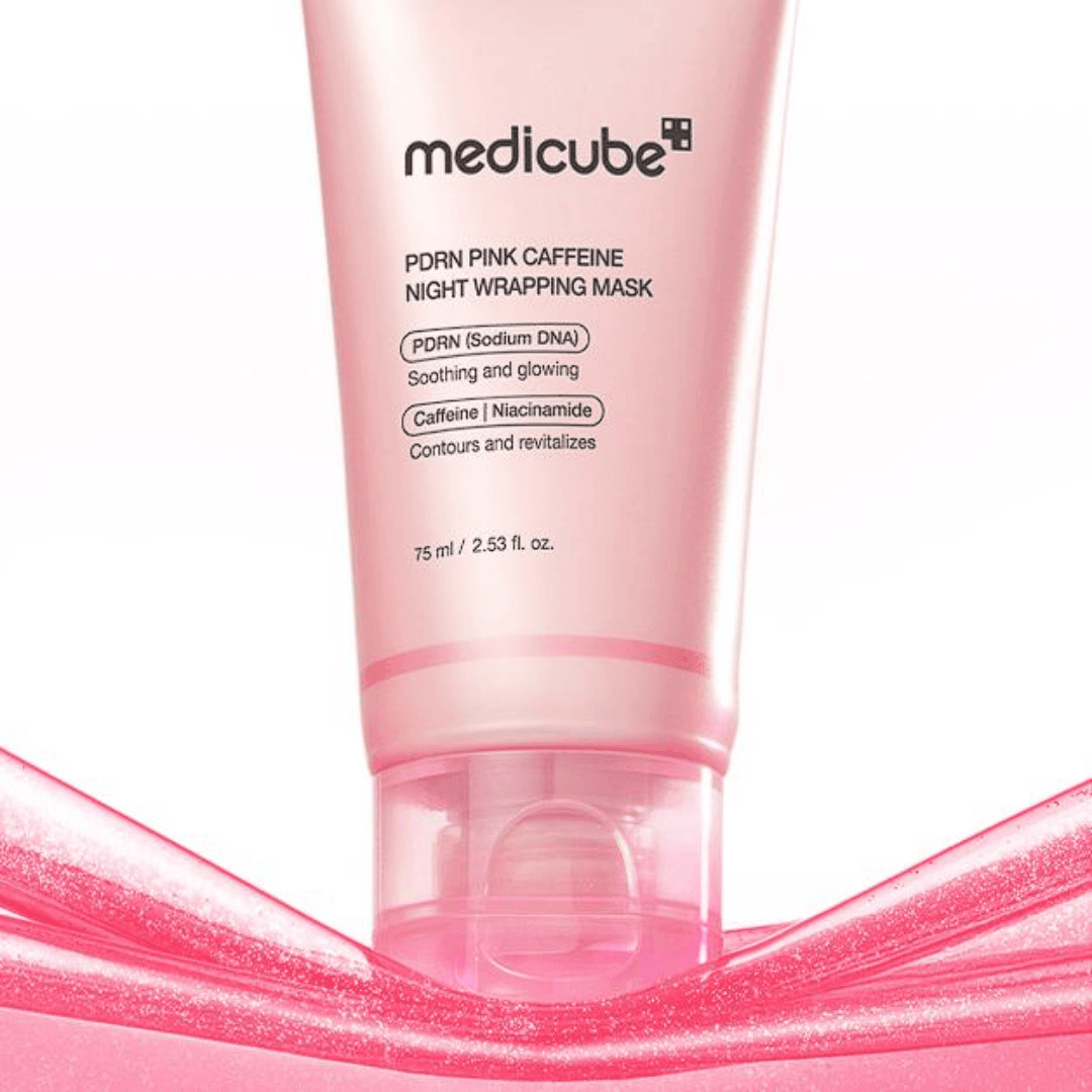Medicube PDRN Pink Caffeine Night Wrapping Mask 75ml - AU Beauty Bazaar