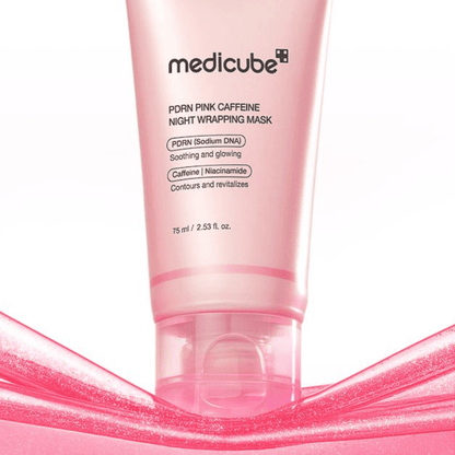 Medicube PDRN Pink Caffeine Night Wrapping Mask 75ml - AU Beauty Bazaar