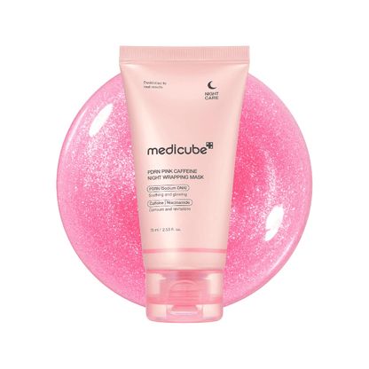 Medicube PDRN Pink Caffeine Night Wrapping Mask 75ml - AU Beauty Bazaar