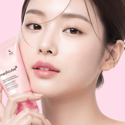 Medicube PDRN Pink Caffeine Night Wrapping Mask 75ml