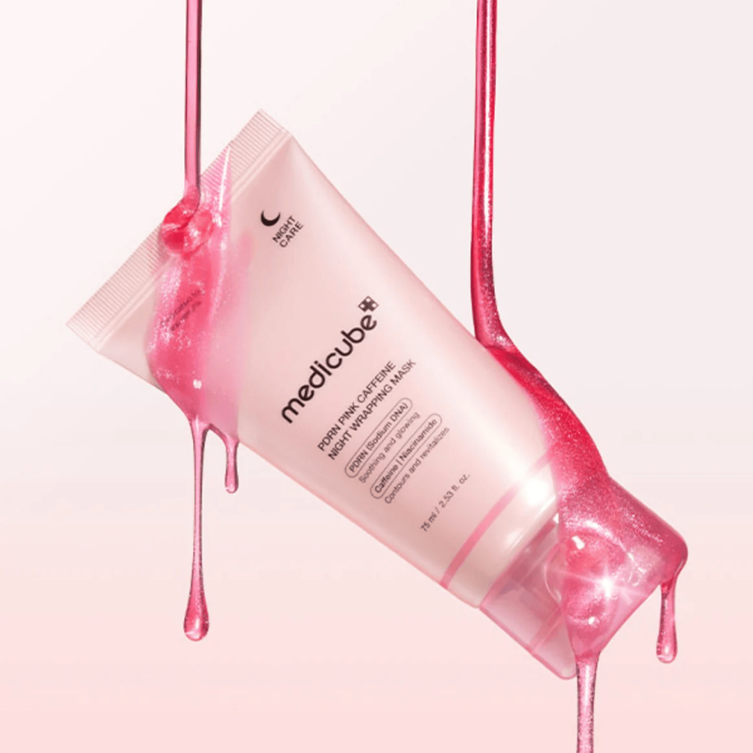 Medicube PDRN Pink Caffeine Night Wrapping Mask 75ml - AU Beauty Bazaar