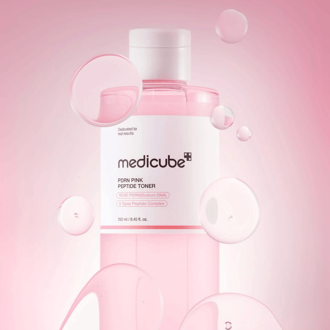 MEDICUBE PDRN Pink Cica Soothing Toner 250ML - AU Beauty Bazaar