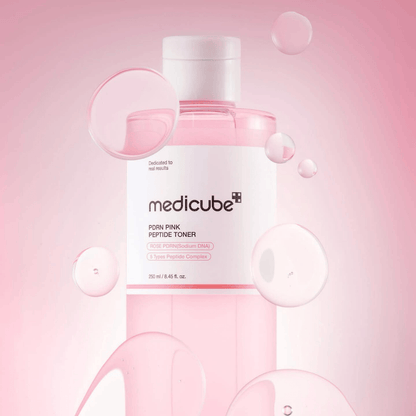 MEDICUBE PDRN Pink Cica Soothing Toner 250ML - AU Beauty Bazaar