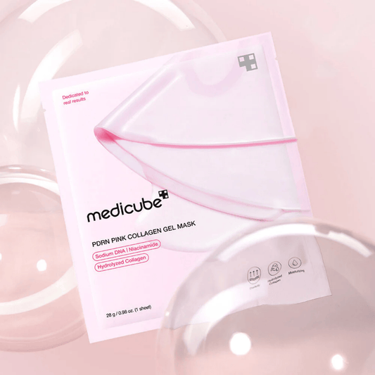 MEDICUBE PDRN Pink Collagen Gel Mask (1 PIECE) - AU Beauty Bazaar