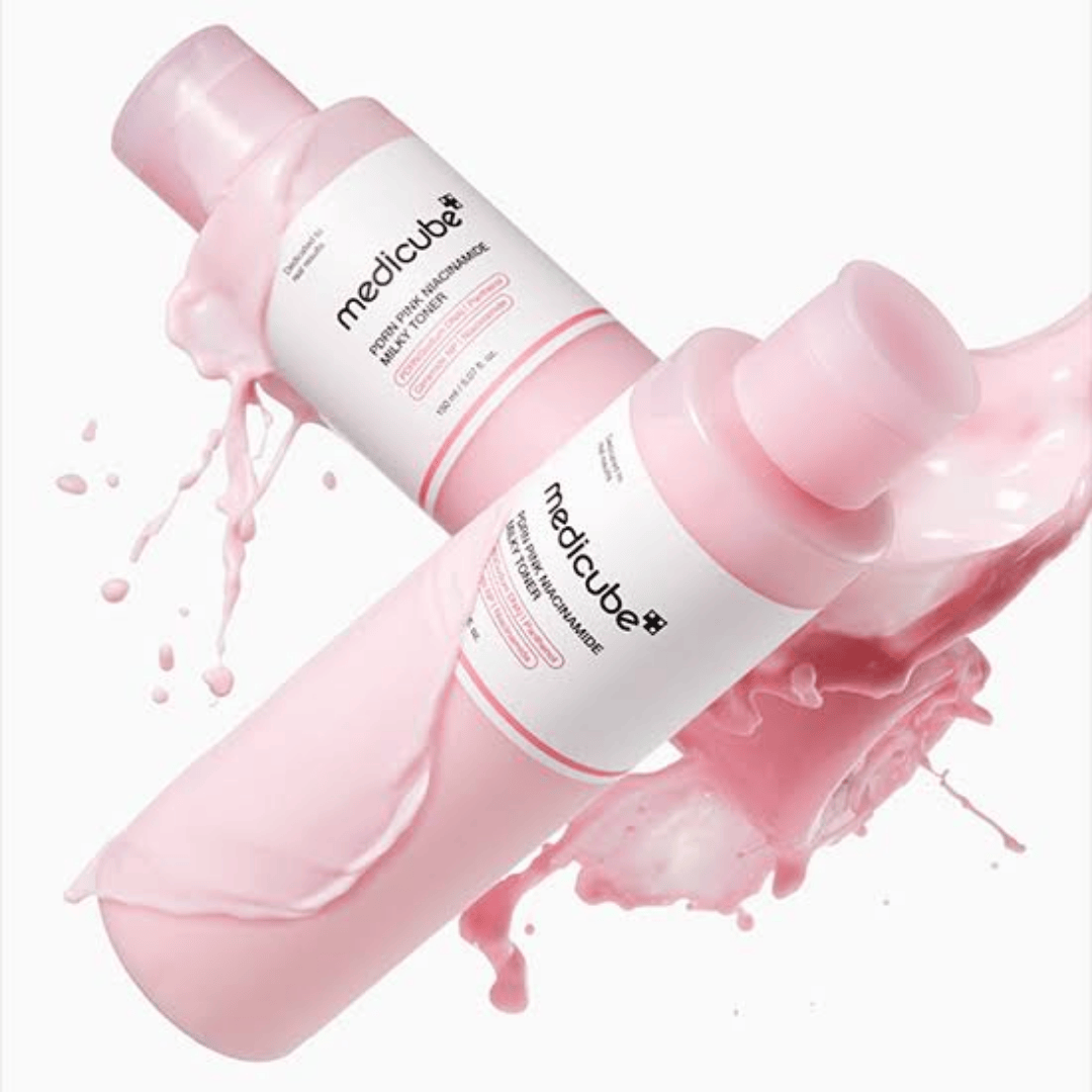 Medicube PDRN Pink Niacinamide Milky Toner 150ml - AU Beauty Bazaar