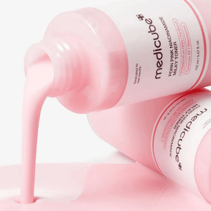 Medicube PDRN Pink Niacinamide Milky Toner 150ml - AU Beauty Bazaar