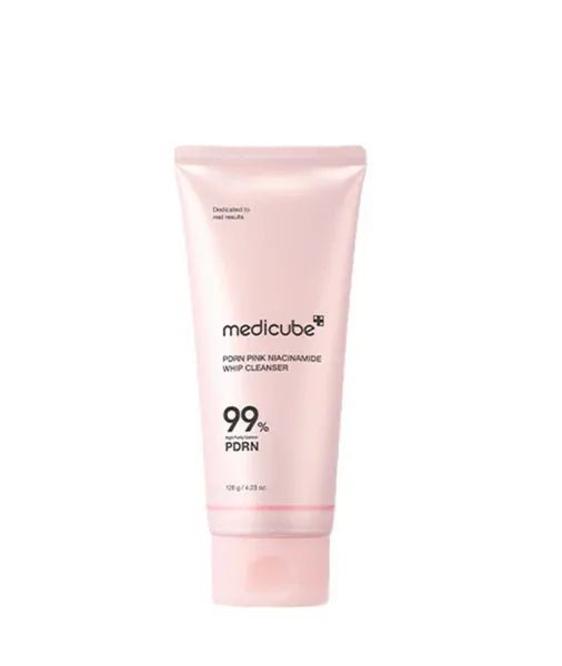 Medicube PDRN Pink Niacinamide Whip Cleanser (120g) - AU Beauty Bazaar
