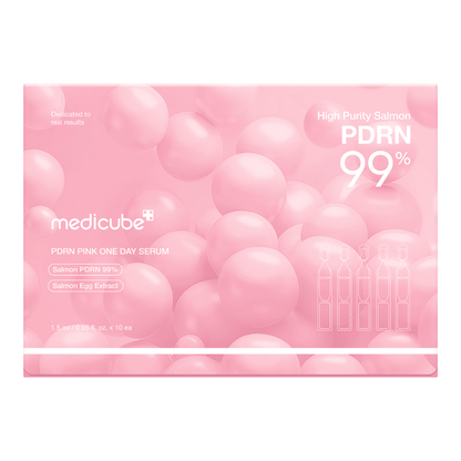 medicube - PDRN Pink One Day Serum Set (1.5ml x 10 pieces) - AU Beauty Bazaar