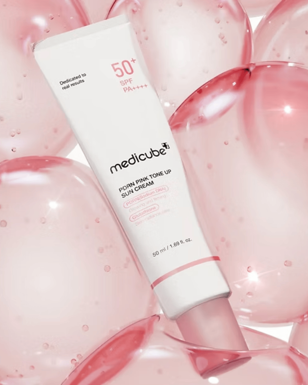 Medicube PDRN PINK TONE UP SUN CREAM 50ml - AU Beauty Bazaar