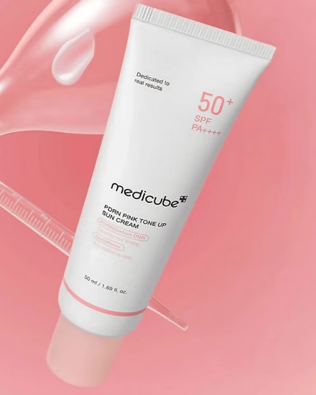 Medicube PDRN PINK TONE UP SUN CREAM 50ml - AU Beauty Bazaar
