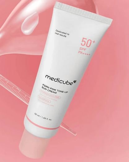 Medicube PDRN PINK TONE UP SUN CREAM 50ml - AU Beauty Bazaar