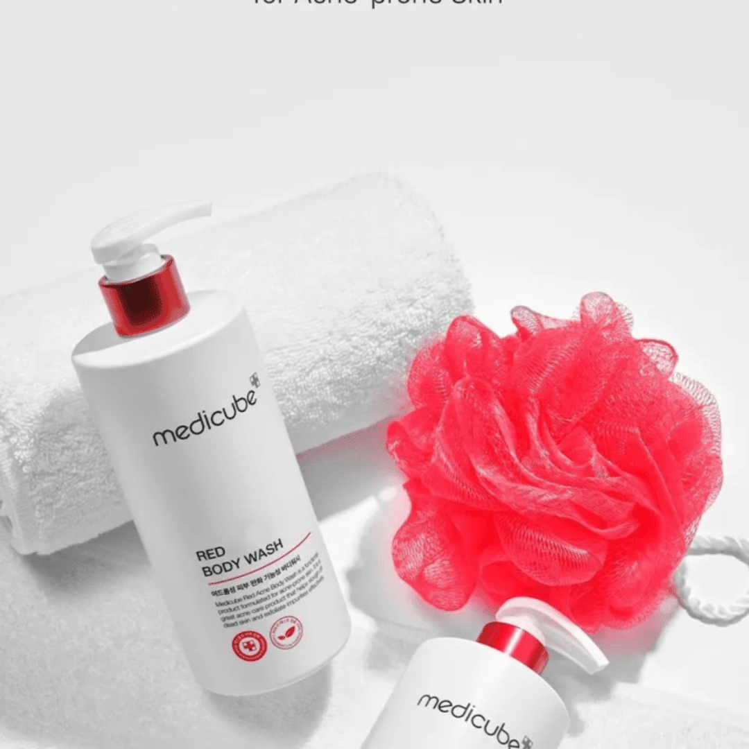 MEDICUBE Red Acne Body Wash 2.0 400g - AU Beauty Bazaar