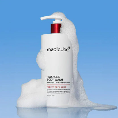 MEDICUBE Red Acne Body Wash 2.0 400g - AU Beauty Bazaar