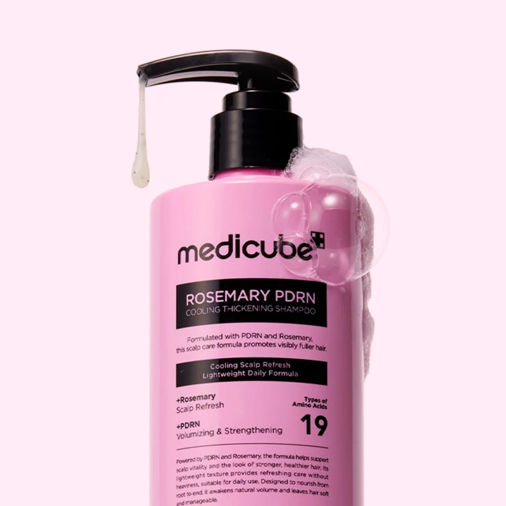 MEDICUBE ROSEMARY PDRN COOLING THICKENING SHAMPOO 400ml