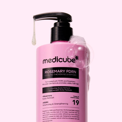 MEDICUBE ROSEMARY PDRN COOLING THICKENING SHAMPOO 400ml