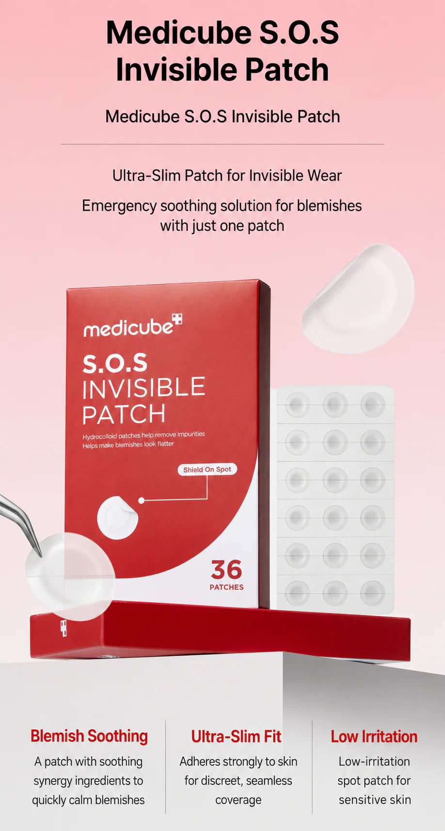 medicube S.O.S Invisible Patch Set
