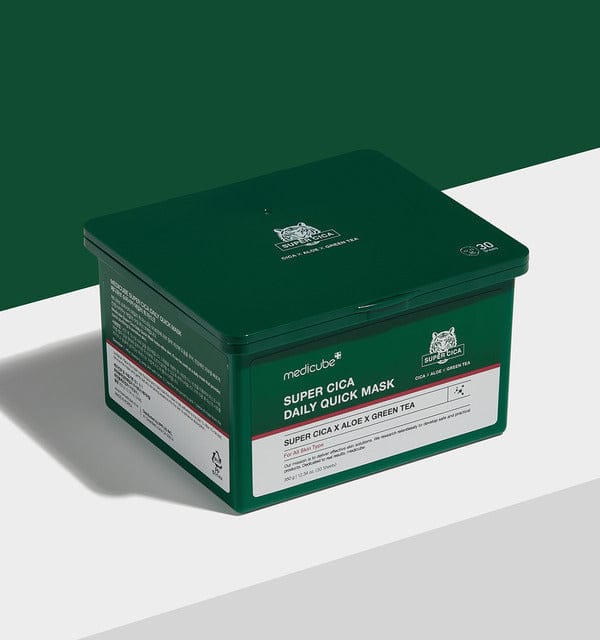 medicube - Super Cica Daily Quick Mask - 30 Sheets - AU Beauty Bazaar