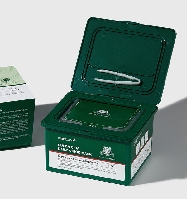 medicube - Super Cica Daily Quick Mask - 30 Sheets
