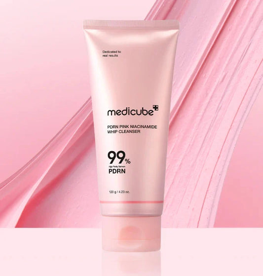 Medicube PDRN Pink Niacinamide Whip Cleanser (120g)