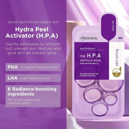 Mediheal - H.P.A Glowing Ampoule Mask 25ml - AU Beauty Bazaar