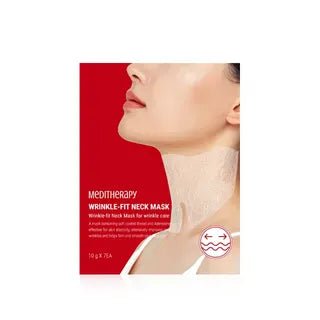 Meditherapy - Wrinkle - Fit Neck Mask Set (7 Sheets) - AU Beauty Bazaar