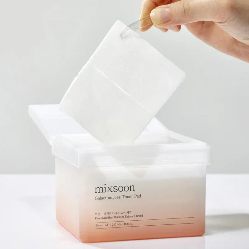mixsoon - Galactomyces Toner Pad 60 pads - AU Beauty Bazaar