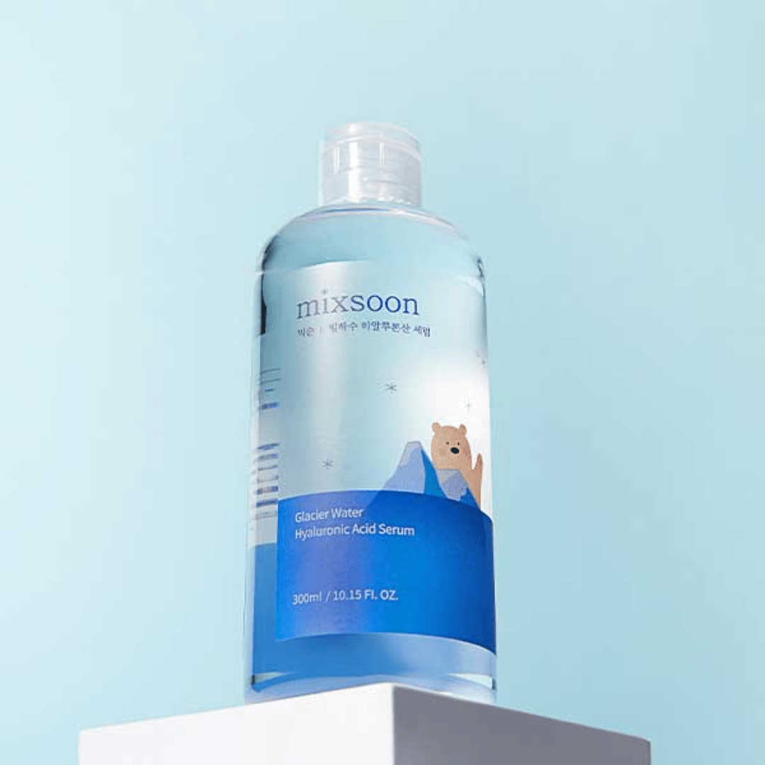 mixsoon - Glacier Water Hyaluronic Acid Serum Jumbo - 300 ML - AU Beauty Bazaar
