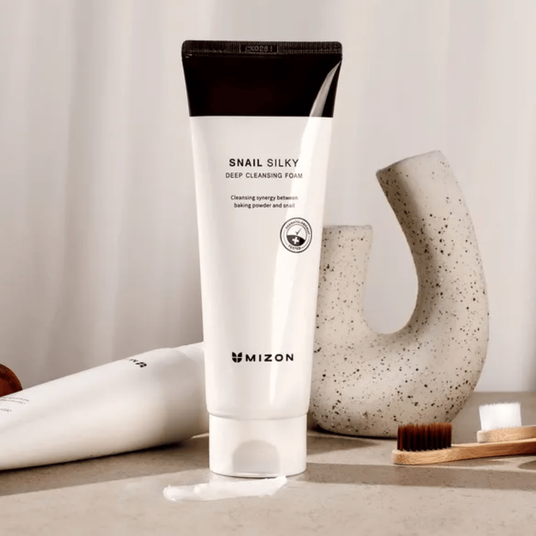 MIZON Snail Silky Deep Cleansing Foam 150g - AU Beauty Bazaar
