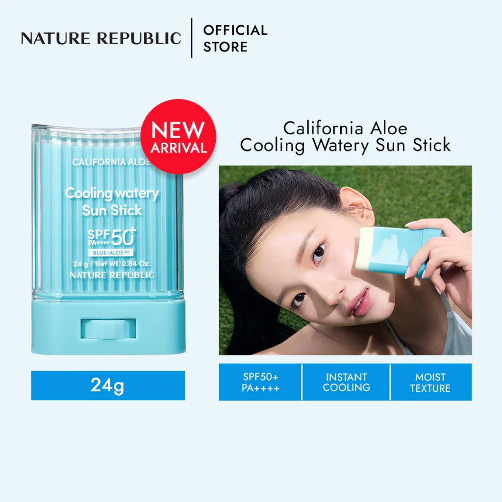 NATURE REPUBLIC California Aloe Sun Stick - Cooling Watery