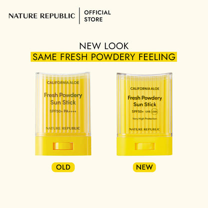 NATURE REPUBLIC California Aloe Sun Stick - Fresh Powdery