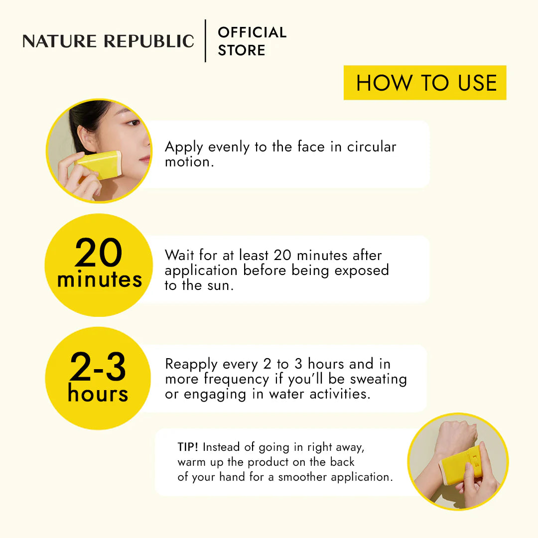 NATURE REPUBLIC California Aloe Sun Stick - Fresh Powdery