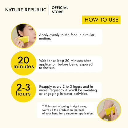 NATURE REPUBLIC California Aloe Sun Stick - Fresh Powdery
