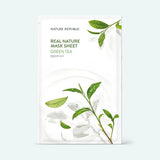 Nature Republic REAL NATURE SHEET MASK GREEN TEA 23mL