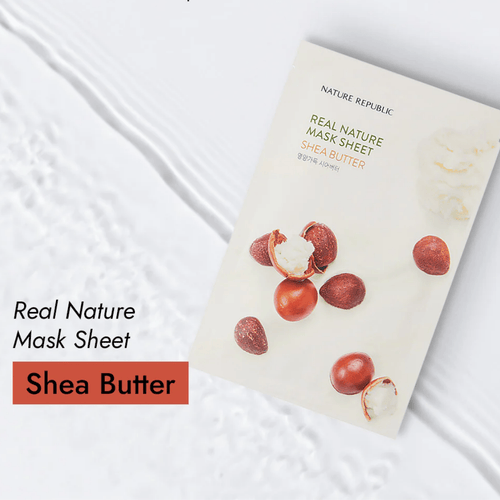 Nature Republic REAL NATURE SHEET MASK SHEA BUTTER 23ml (1EA)