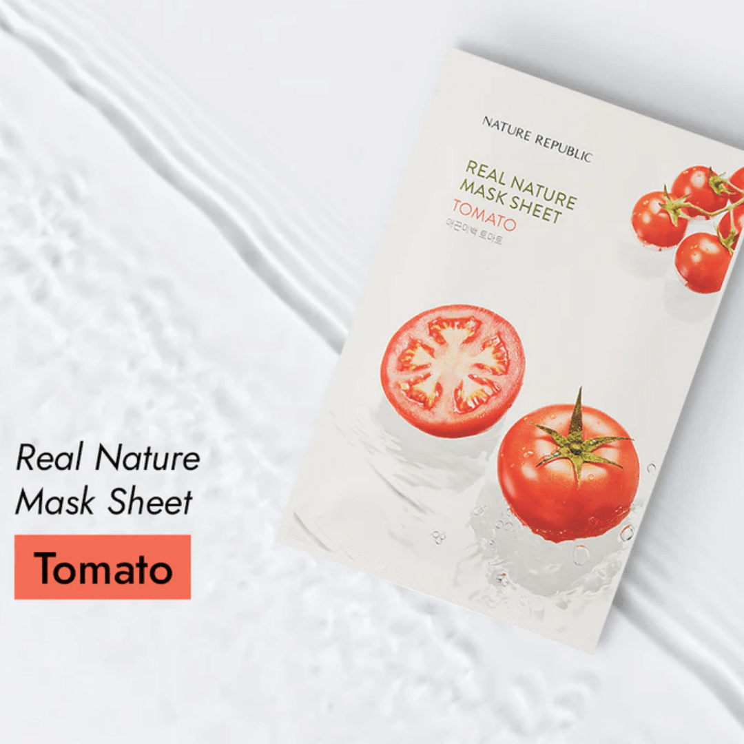 Nature Republic Real Nature Sheet Mask Tomato 23ml - AU Beauty Bazaar