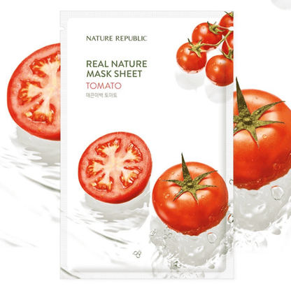 Nature Republic Real Nature Sheet Mask Tomato 23ml - AU Beauty Bazaar