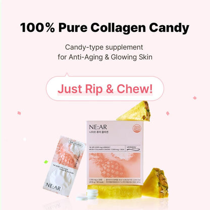 NE:AR Glow Collagen Chews (28 tablets)