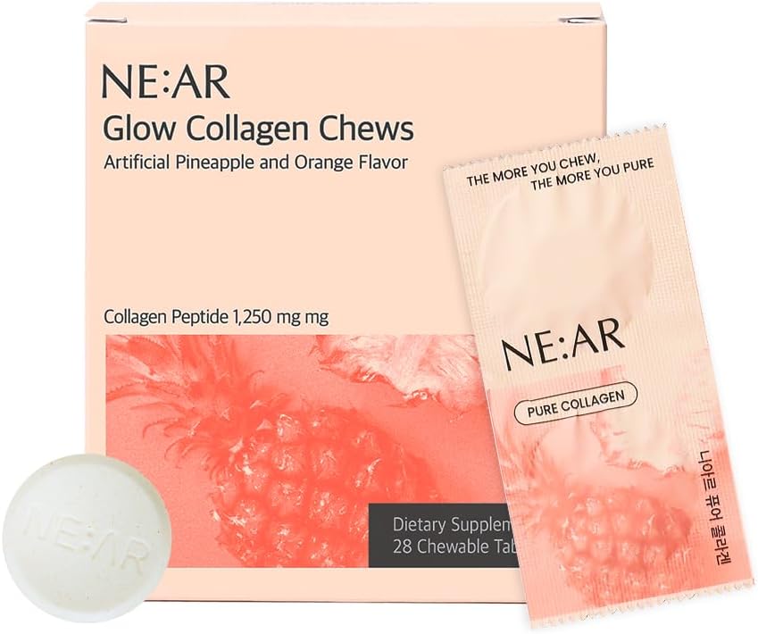 NE:AR Glow Collagen Chews (28 tablets)