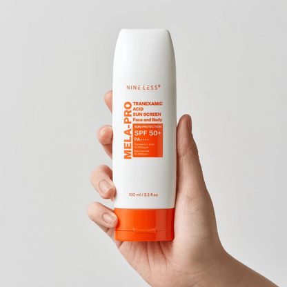 NINELESS - Mela - Pro Tranexamic Acid Sun Screen 100ML - AU Beauty Bazaar