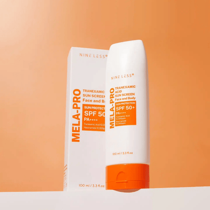 NINELESS - Mela - Pro Tranexamic Acid Sun Screen 100ML - AU Beauty Bazaar