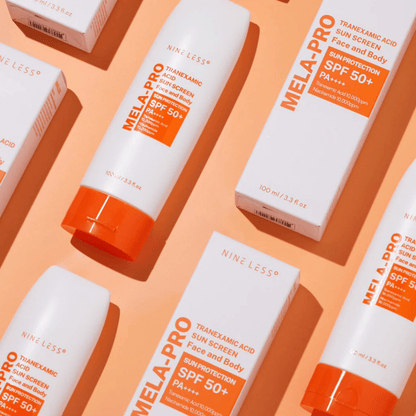 NINELESS - Mela - Pro Tranexamic Acid Sun Screen 100ML - AU Beauty Bazaar