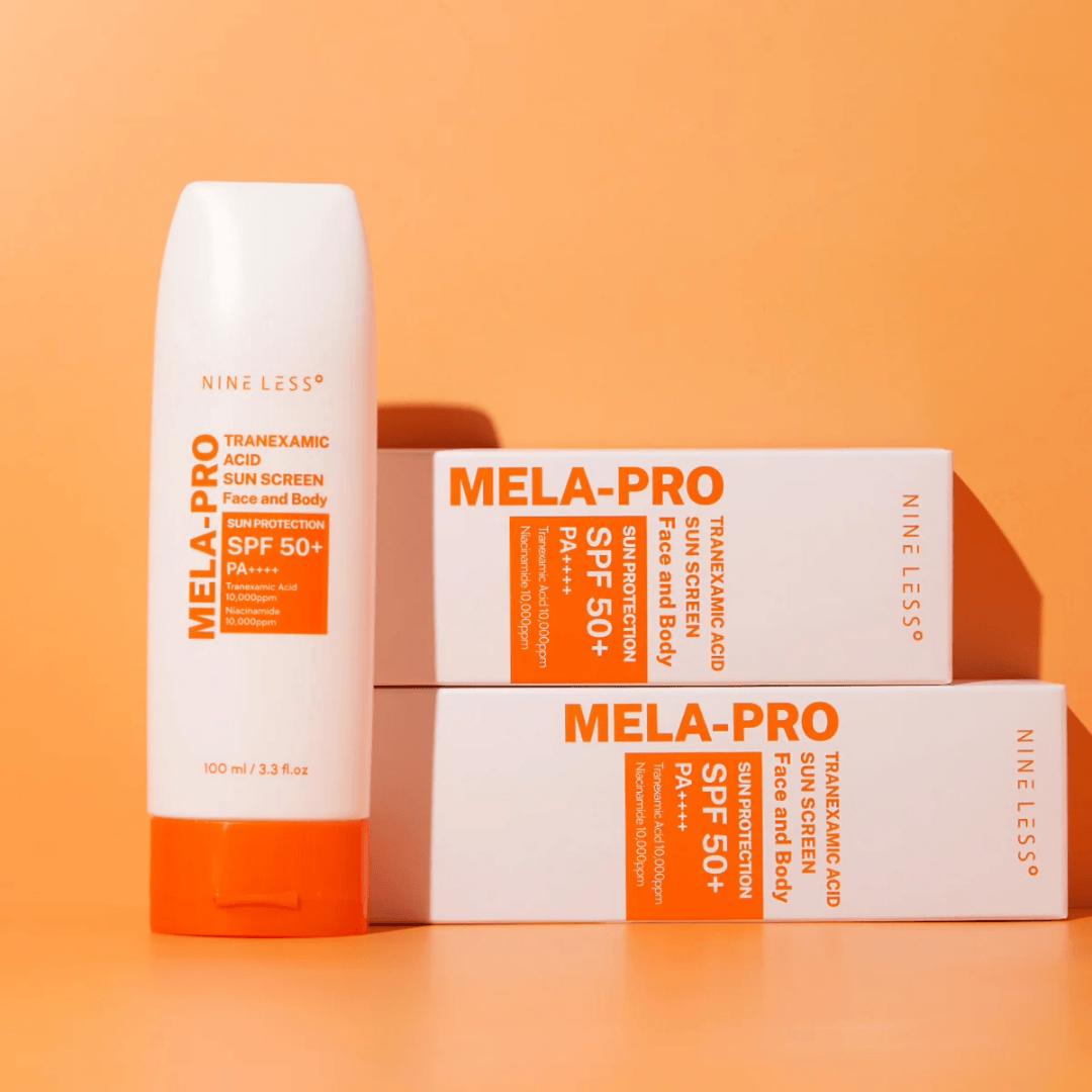 NINELESS - Mela - Pro Tranexamic Acid Sun Screen 100ML - AU Beauty Bazaar