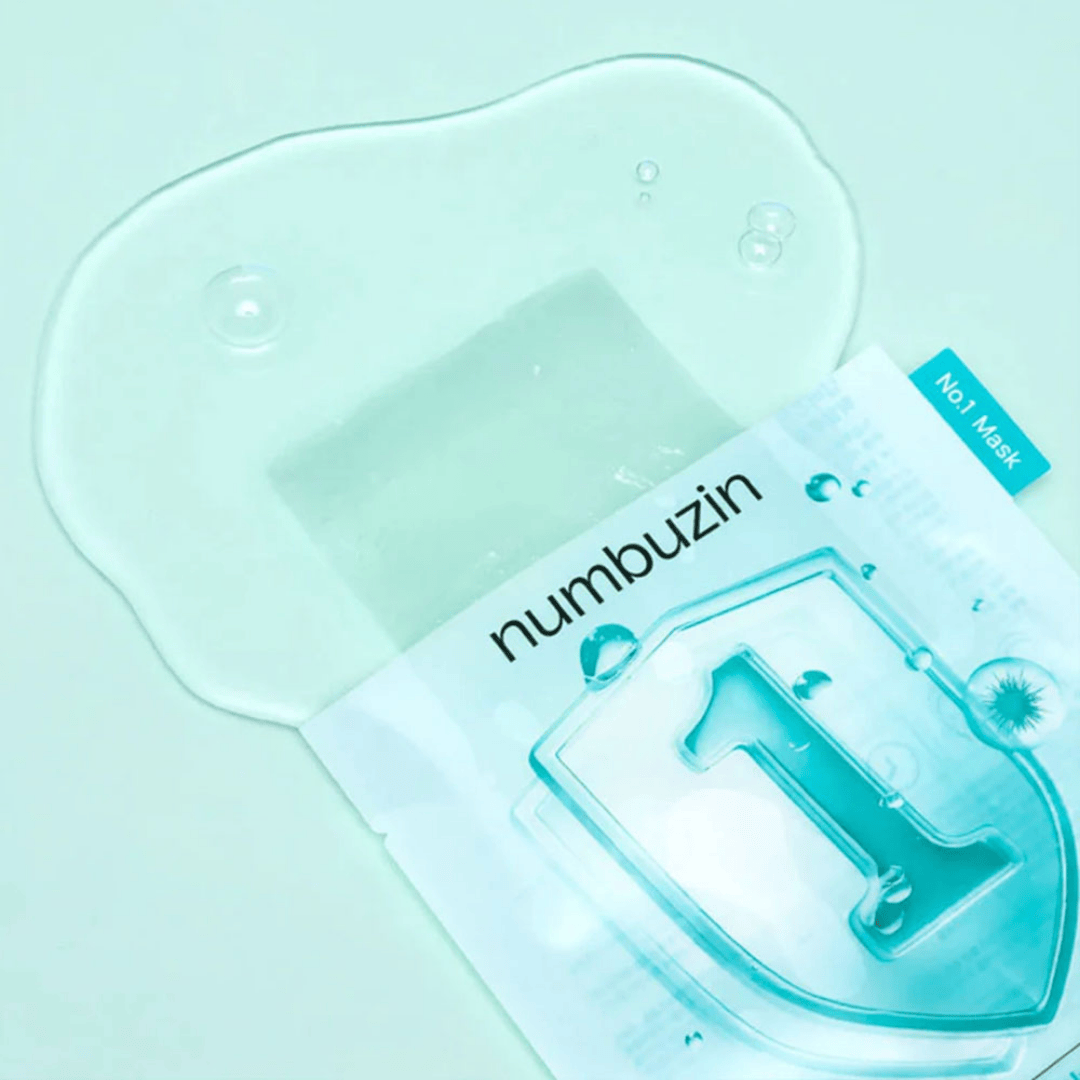 Numbuzin No. 1 Pantothenic B5 Hyaluronic Active Clear Mask (4 Pieces) - AU Beauty Bazaar