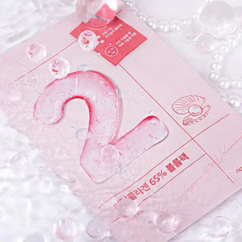 numbuzin - No. 2 Water Collagen 65% Voluming Sheet Mask (4 PIECES) - AU Beauty Bazaar
