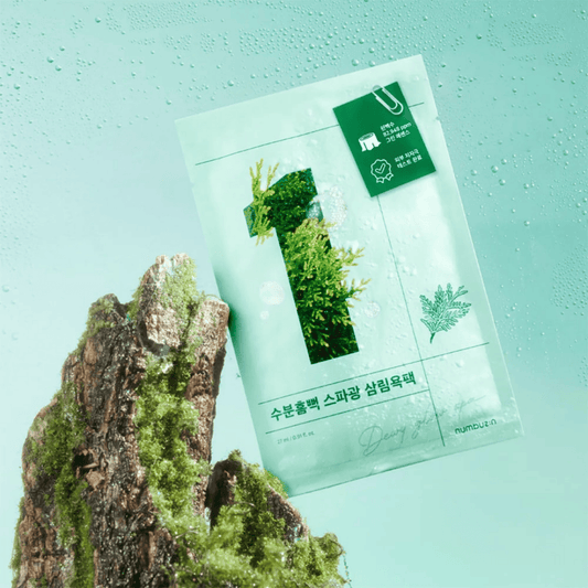 NUMBUZIN No.1 Dewy Glow Spa Sheet Mask (4 Pieces) - AU Beauty Bazaar